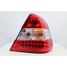 Mercedes C Class W202 Red Clear LED Tail Lamp